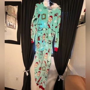 FRIENDS Christmas Pajama Onesie